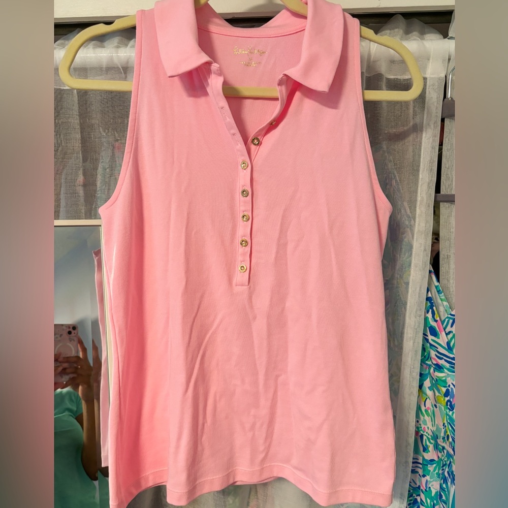 Lilly Pulitzer Reema Polo Top